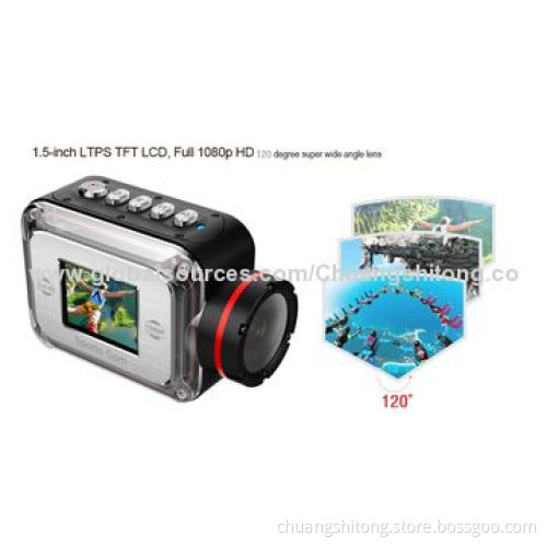 Wi-Fi action camera, multifunctional/bike/motorbike/skiing, outdoor sports
